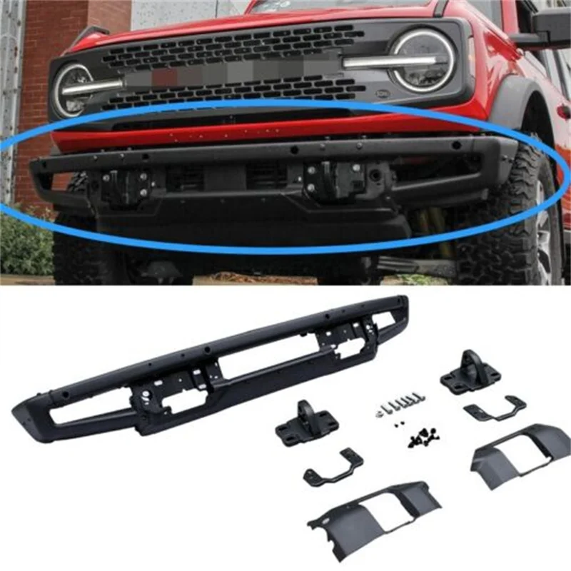 Fit for 2021 2022 2023 Ford Bronco Factory Style Front Metal Bumper Protector