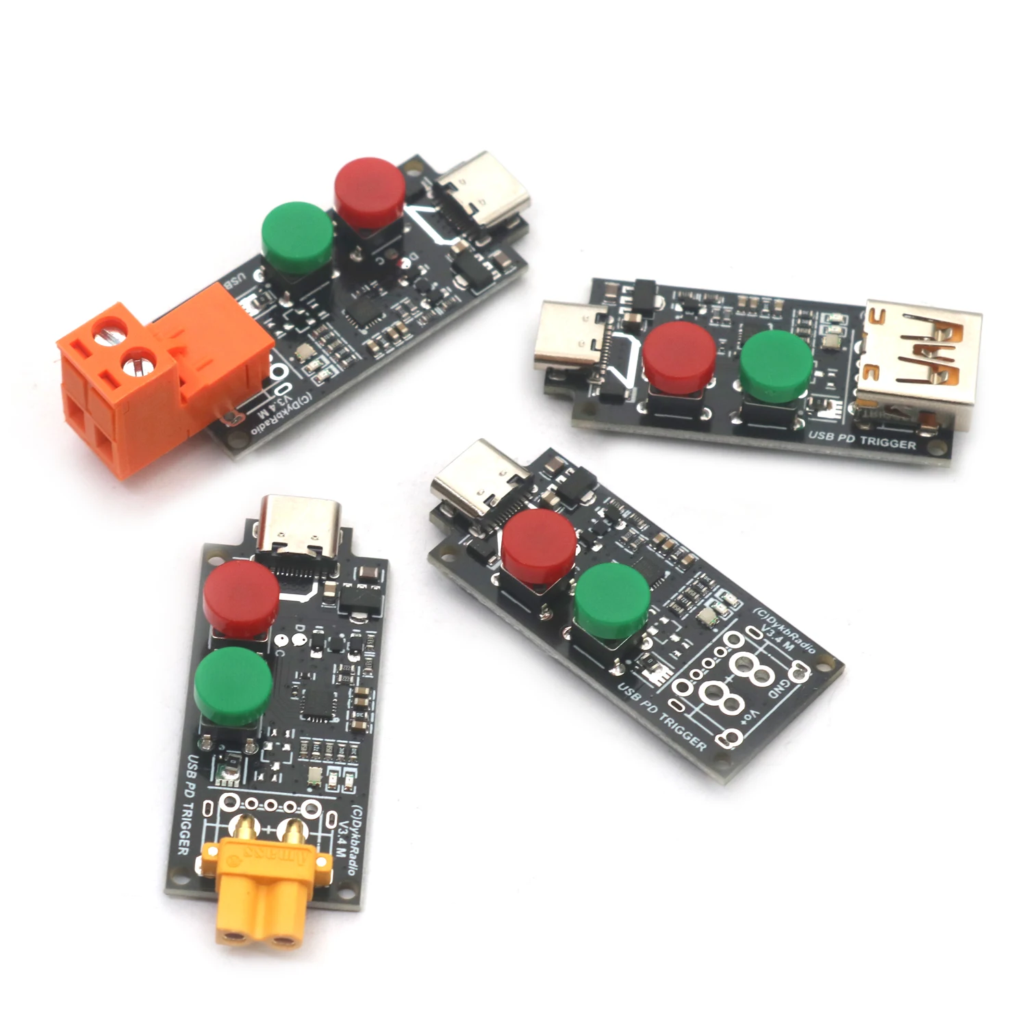 Imagem -02 - Adaptador de Alimentação de Carregamento Rápido Teste pd para dc Disparadores de Tensão 140w 5a Tipo-c Usb pd Decoy qc Pd3.1 5v 9v 12v 15v 20v 28v