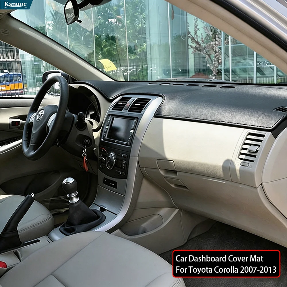 

Non Slip Dashboard Cover Mat-Scratch Prevention Dash Mat For Toyota Corolla 2007-2013