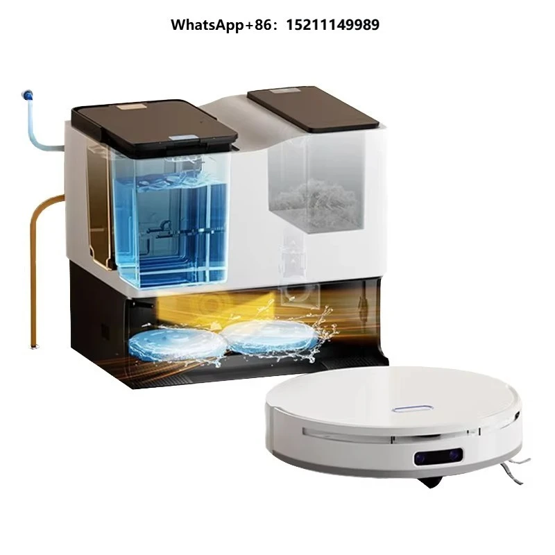 Smart Plastic Robot Vacuum Cleaner
