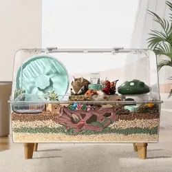 70cm Small Hamster Cage Wholesale Acrylic Golden Bear Large Space Extra Large Villa