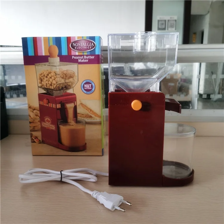 Small Eco Friendly Peanut Butter Maker and Juicer for Home Use Cooking Plastic Appliance