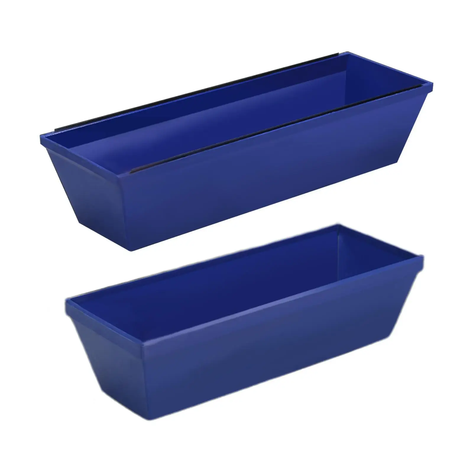 Drywall Mud Pan Accessory Practical Easy Maintenance Heavy Duty Blue Drywall Masonry Tool