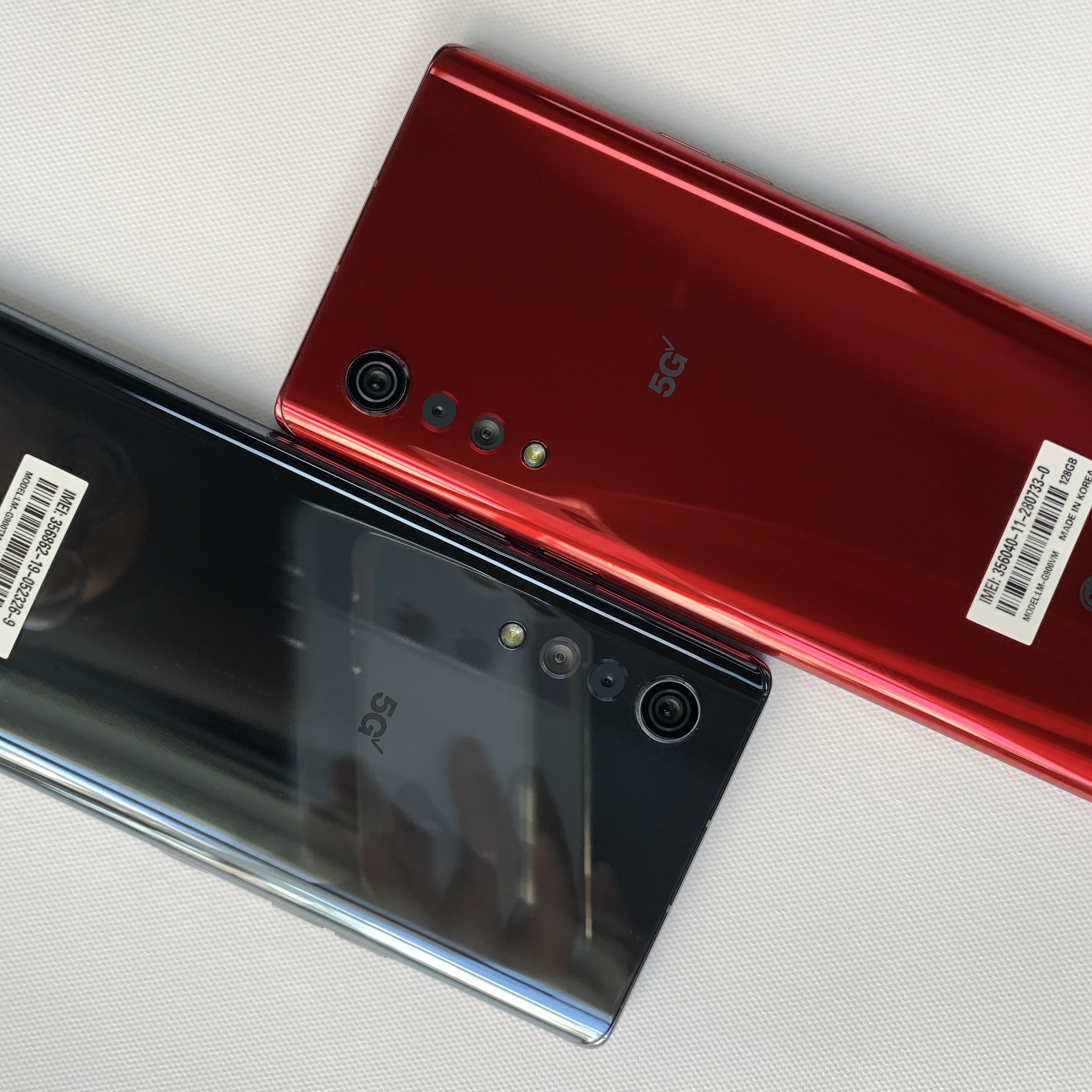 الأصلي LG VELVET G9 G900VM G900N 5G الهاتف المحمول 6.8 ''NFC 6GB + 128GB 48MP + 16MP ثماني النواة Andriod الهاتف 4G LTE 1/2 Sim الهاتف المحمول