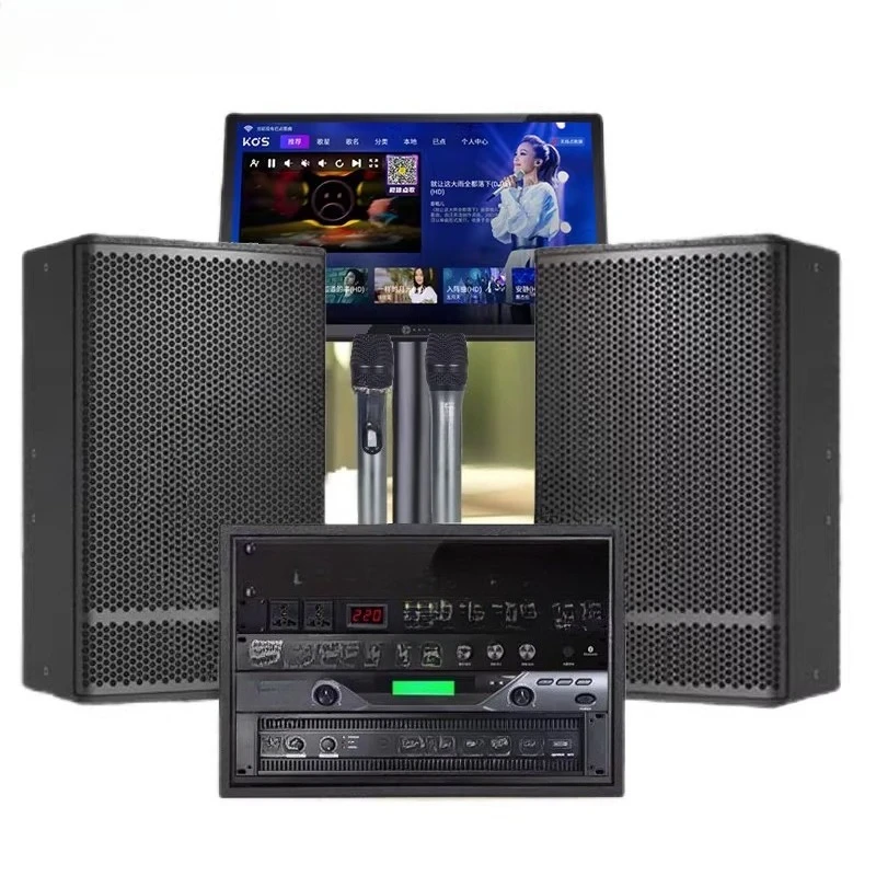 

KTV speakers, high-end Karaoke equipment, professional karaoke full set of heavy bass