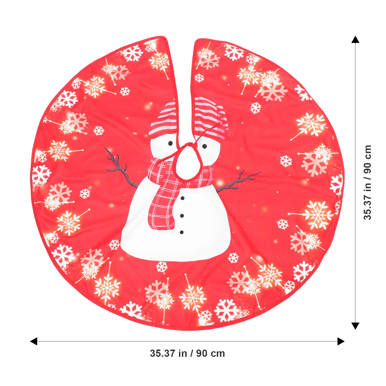 

Christmas 36 Inch Round Cloth Xmas Skirt Decor For Holiday Party Home Festival Decoration Under Tree Skirt Farmhouse