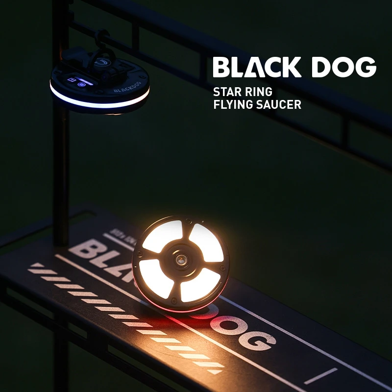 Naturehike BLACKDOG التخييم مصباح لتهيئة الجو السفر في الهواء الطلق الطوارئ المغناطيسي شنقا مصباح المحمولة عمر البطارية طويلة جدا
