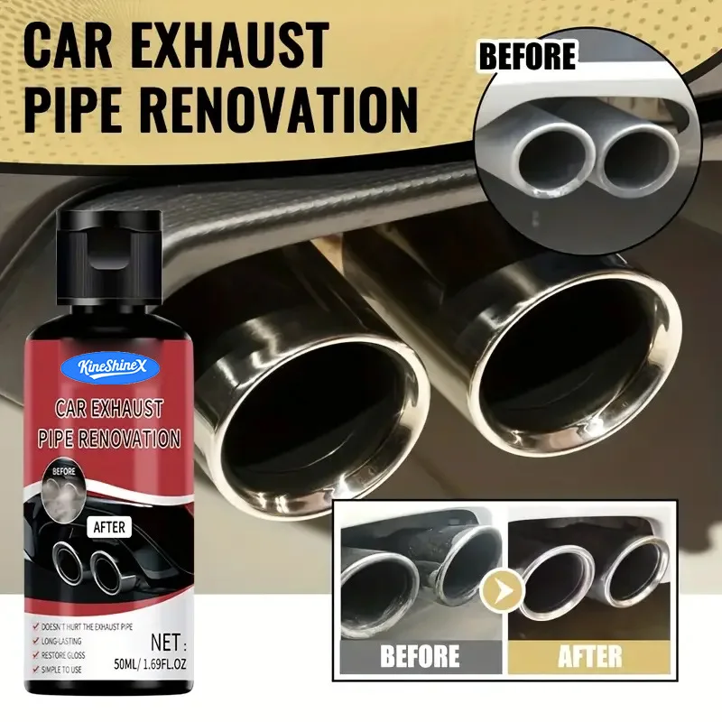 

Exhaust Pipe Repair Paste, Metal Oxide Remover for Exhaust System, Chromium Veneer Restoration, Rust Prevention
