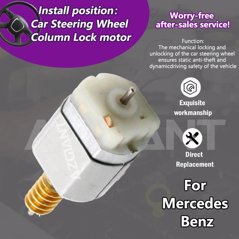 

AZGIANT For Mercedes Benz E-Class W207 E300 E350 E400 E500 E550 2008-2015 Car Ignition Steering Column Lock motor Smooth work