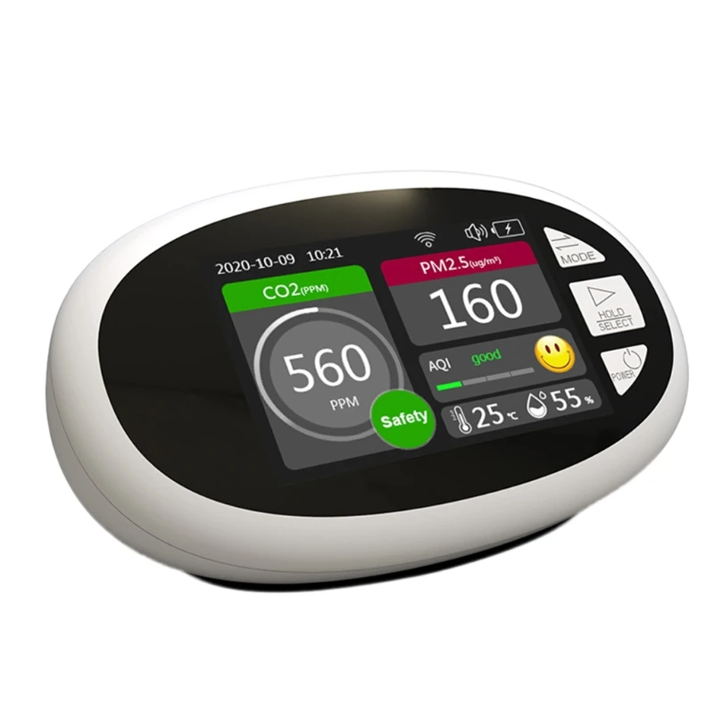 

Indoor Air Quality CO2 Meter Temperature & Humidity 400-5000ppm