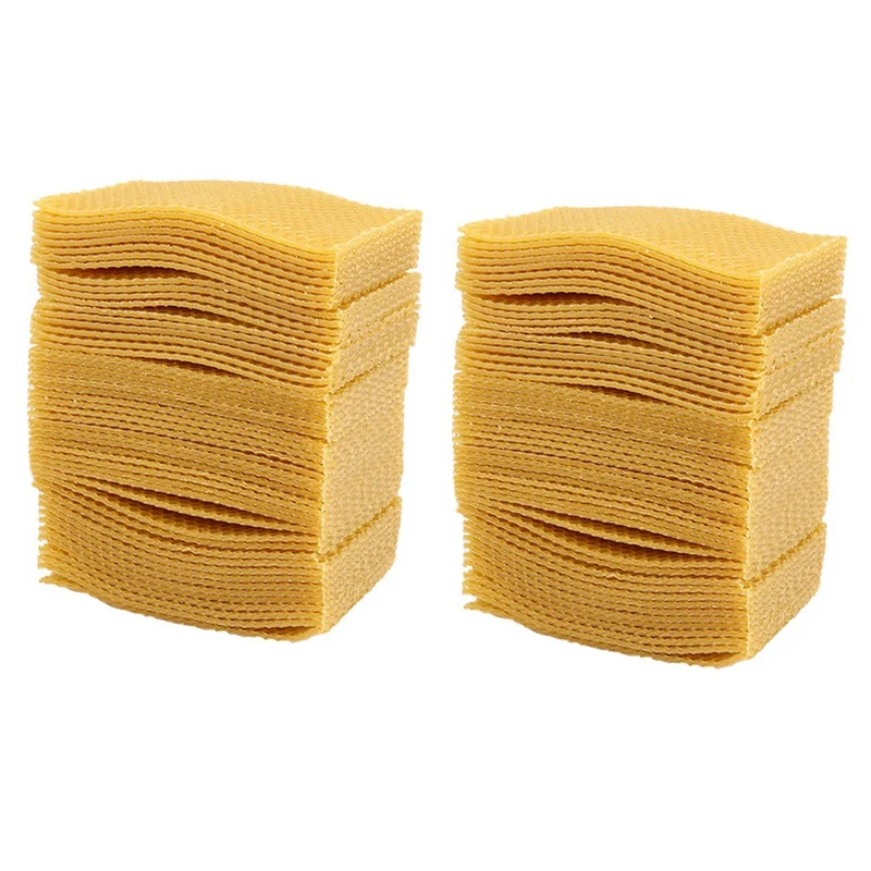 

100PCS Beekeeping Hive Beekeeping Honeycomb Foundation Frame Hive Garden Hive Beekeeping Tools