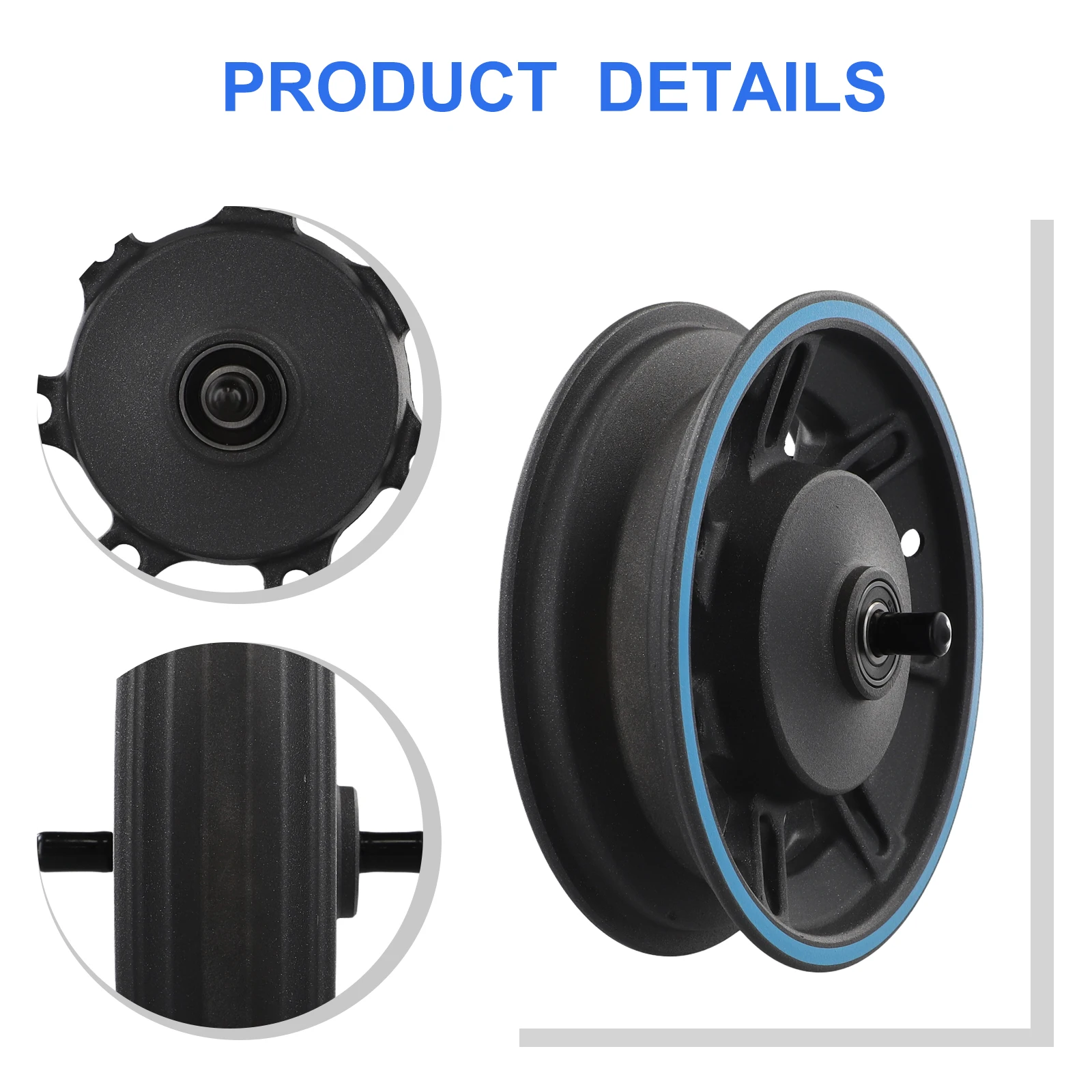 

Ступица переднего колеса для электроскутера 930 г для G30D G30LP для Ninebot Max G30, сменный алюминиевый сплав для Kickscooter