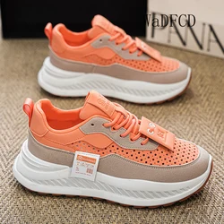 Chunky Sneaker Men Designer Sport Shoe Fashion Casual Microfiber Leather Breathable Height Increased Flat Platform Running Shoes