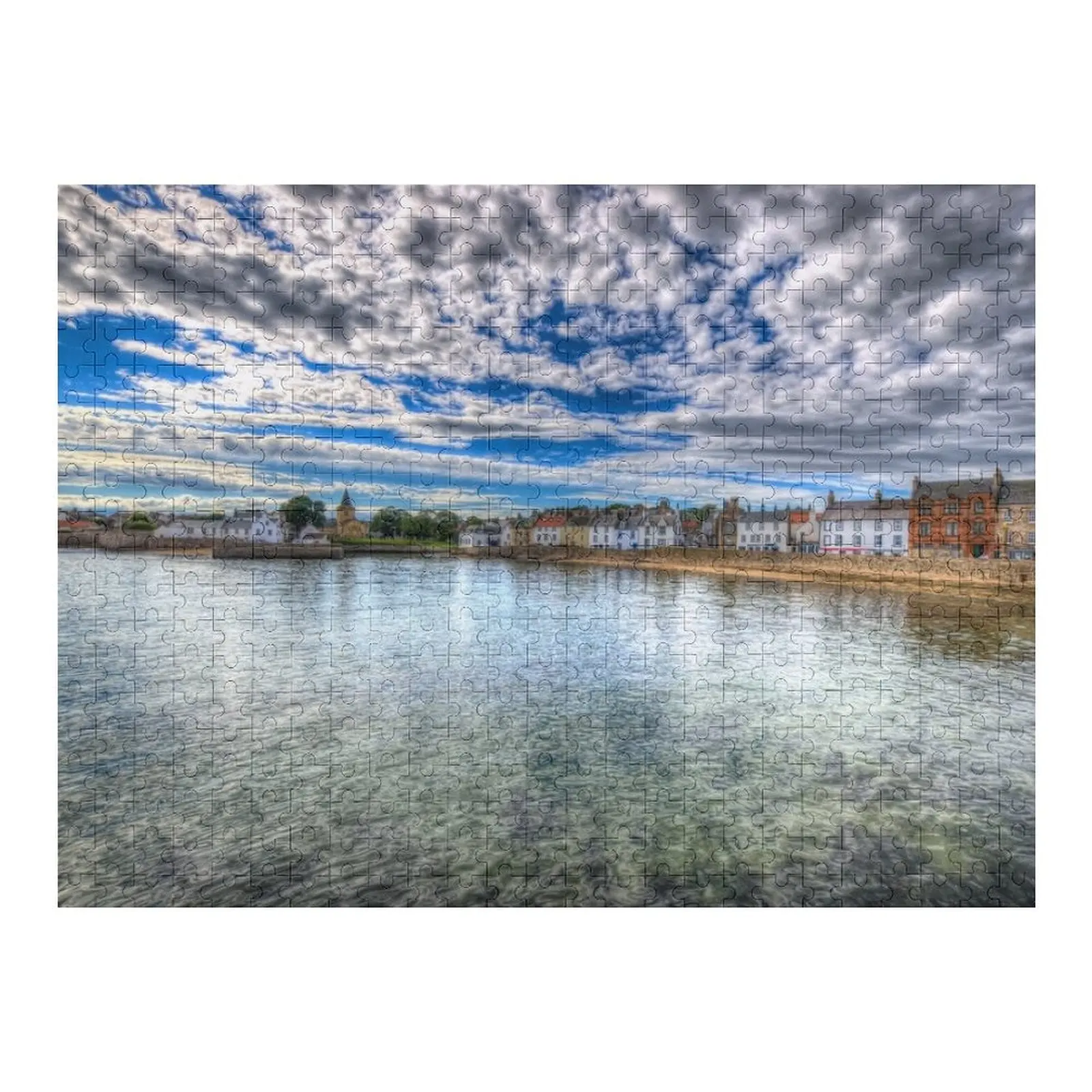 

Anstruther Beach Fife Scotland Jigsaw Puzzle Personalized Baby Object Custom Jigsaw Puzzle