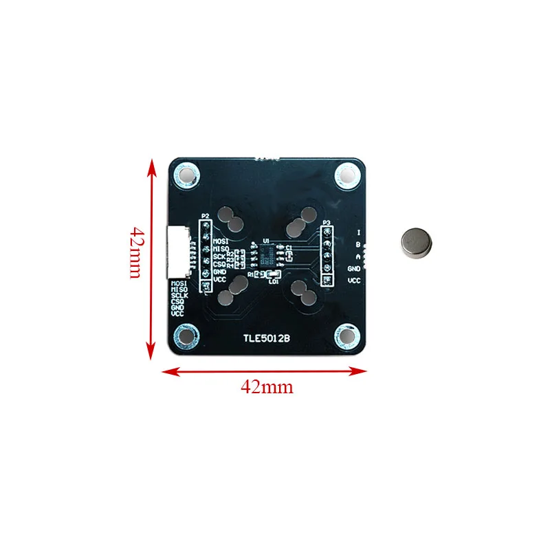 AS5600, AS5047P, MT6701, TLE5012B, MT6835 Programmable Magnetic Encoder Module Kit with Magnet - view 6