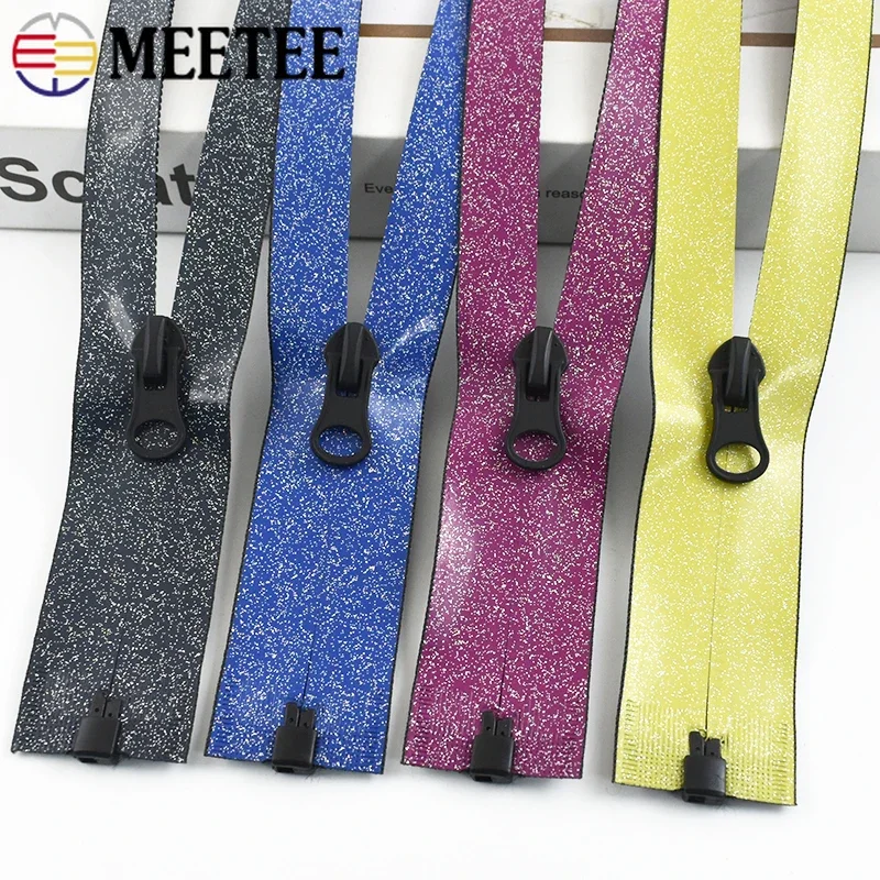 2/5Pcs 5# 80cm Waterproof Nylon Zipper Open End Invisible Decorative Hidden Zippers for Bag Backpack Clothes Sewing Accessories