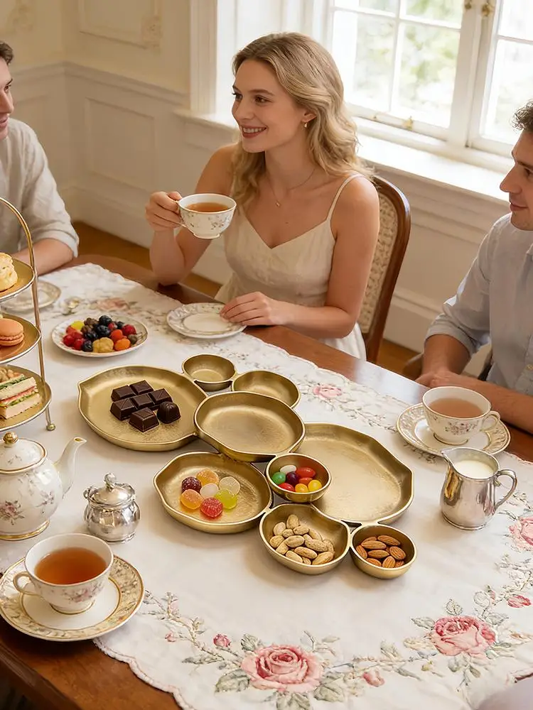 Plateau de service en forme de grappe, plateau décoratif à neuf compartiments, plateau à charcuterie pour collations, noix, chips, fruits, bonbons, repas, amuse-gueules, salle à manger