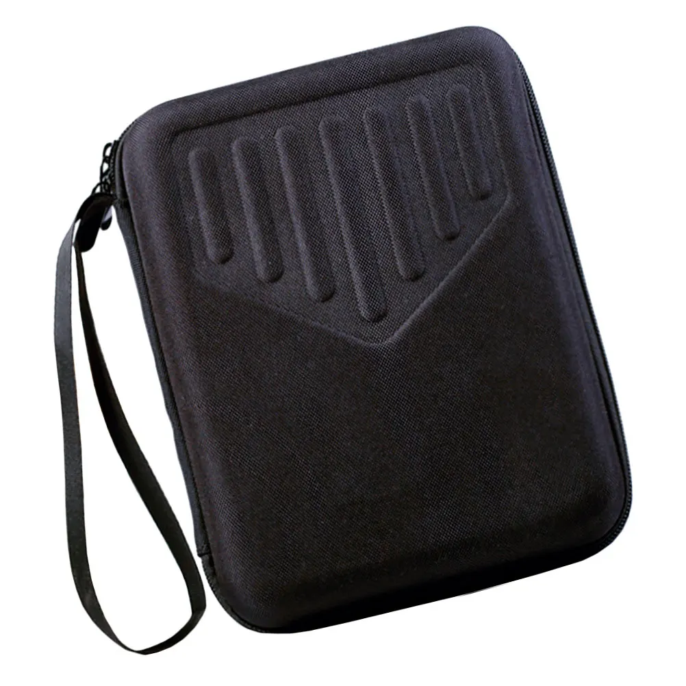 

Waterproof Thumb Piano Box Sturdy Case Finger Storage Organizer Bag Composite Eva Portable Kalimba Black