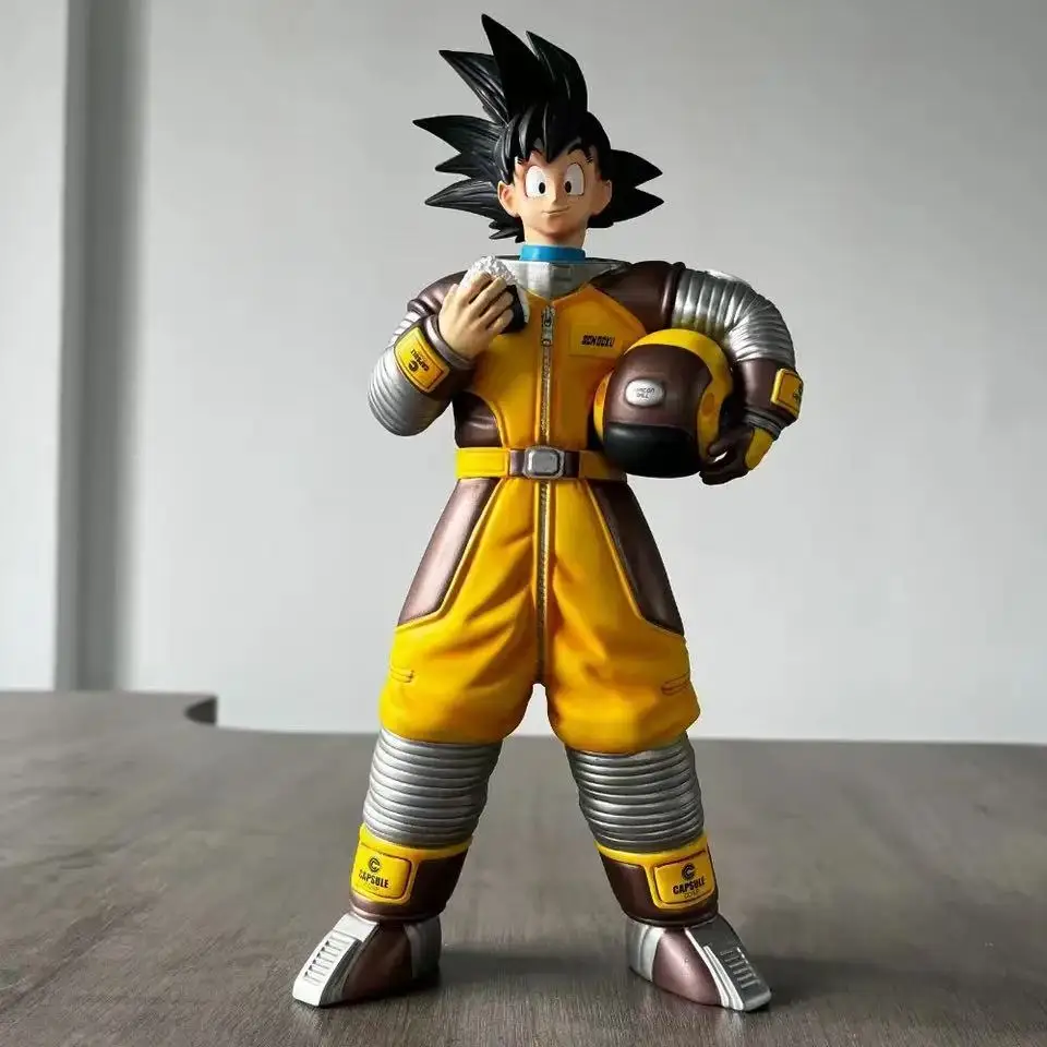 

In stock New 23cm Anime Dragon Ball Son Goku Figure Space Suit Goku Figurine Pvc Collection Model Doll Statue Toy For Gifts