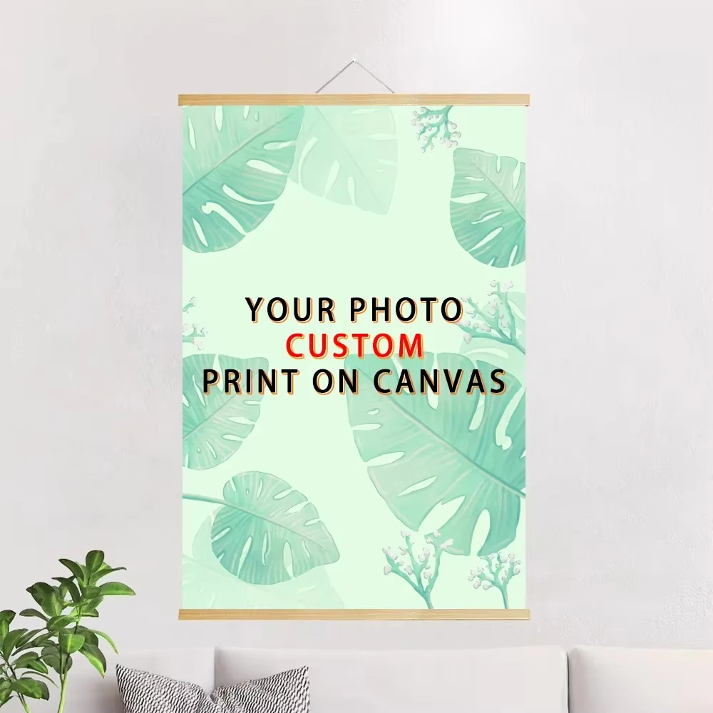 Custom Canvas Painting Wall Art Poster Animal Figure Landscape Abstrac Picture Parlor Hoom Decor Framed Unframed