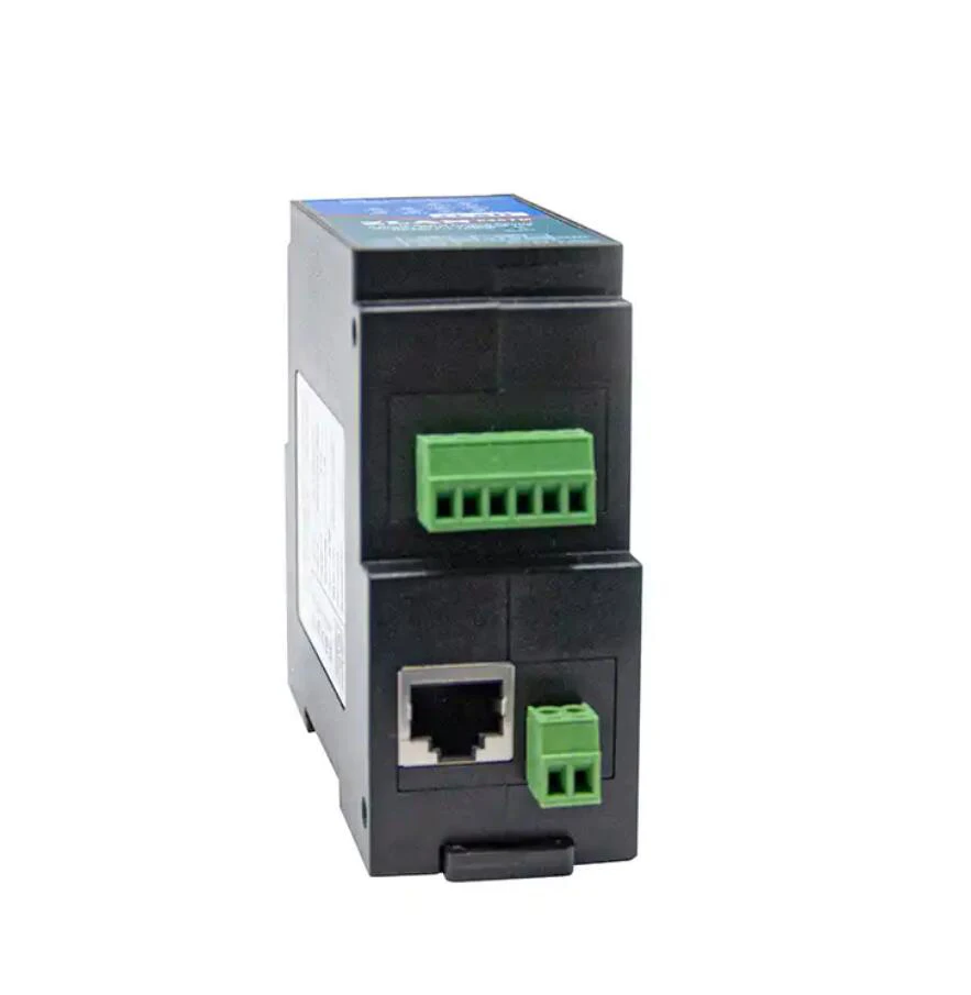 Server4 puertos serie Industrial RS485 a RJ45 Ethernet TCP/IP a montaje en riel serie ZLAN5407M