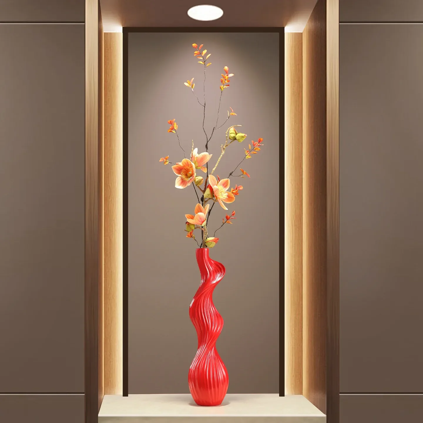 Creative times come and go, ceramic vase ornaments, housewarming, new home, living room home decoration, fashionable