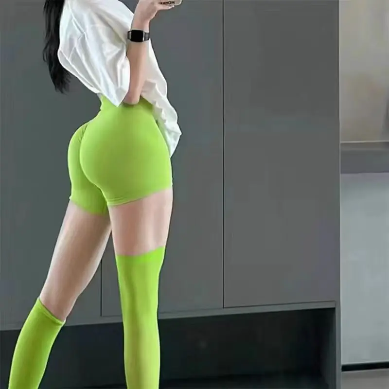 الصيف اليوغا السراويل النساء سراويل اللياقة البدنية تنفس الرياضة عالية الخصر تشغيل السراويل الدراجات السراويل تجريب الصالة الرياضية السراويل