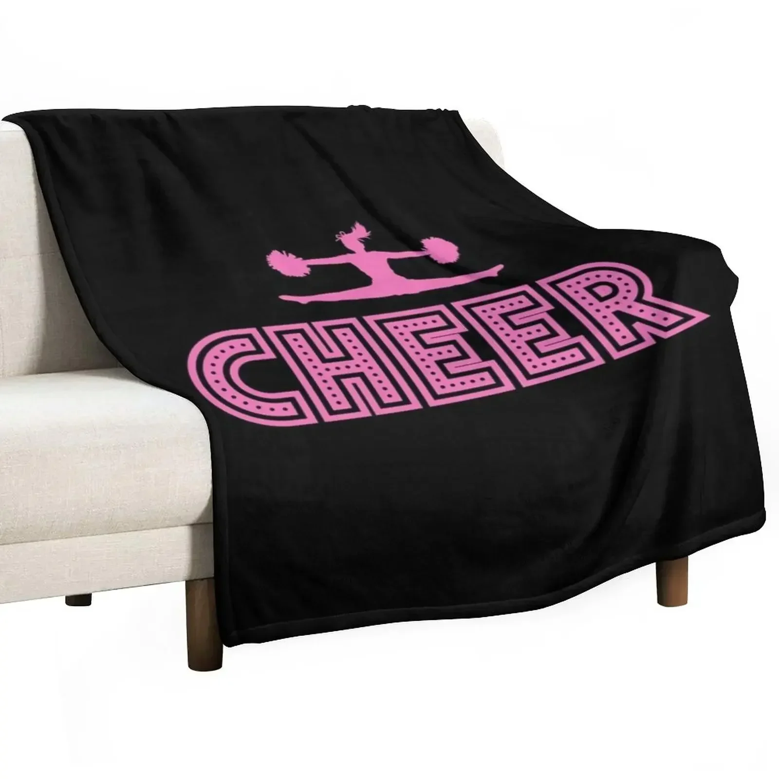 Cheerleader Cheerleading Gift Sport Hobby Throw Blanket Sofa christmas decoration Blankets