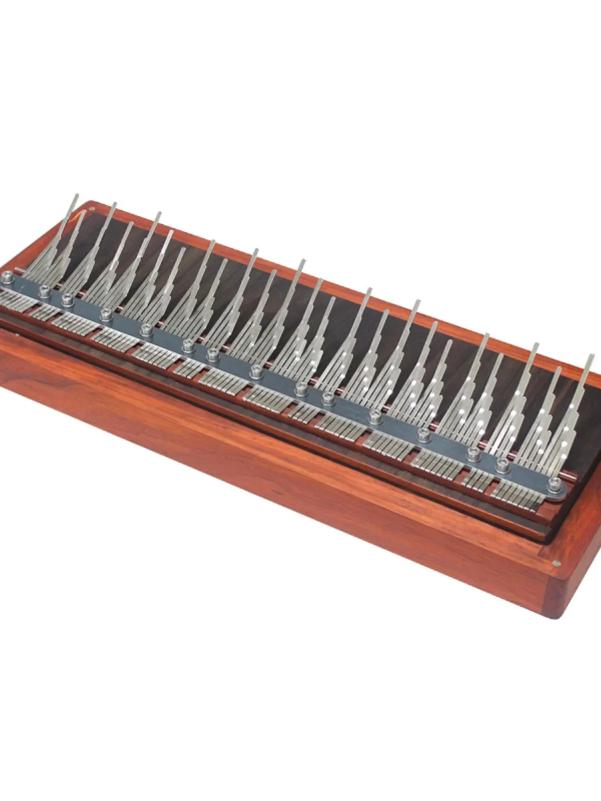 Array MBIRA Professionelles Daumenklavier Kalimba Fünf-Finger-Instrument 590 x 230 x 150 mm