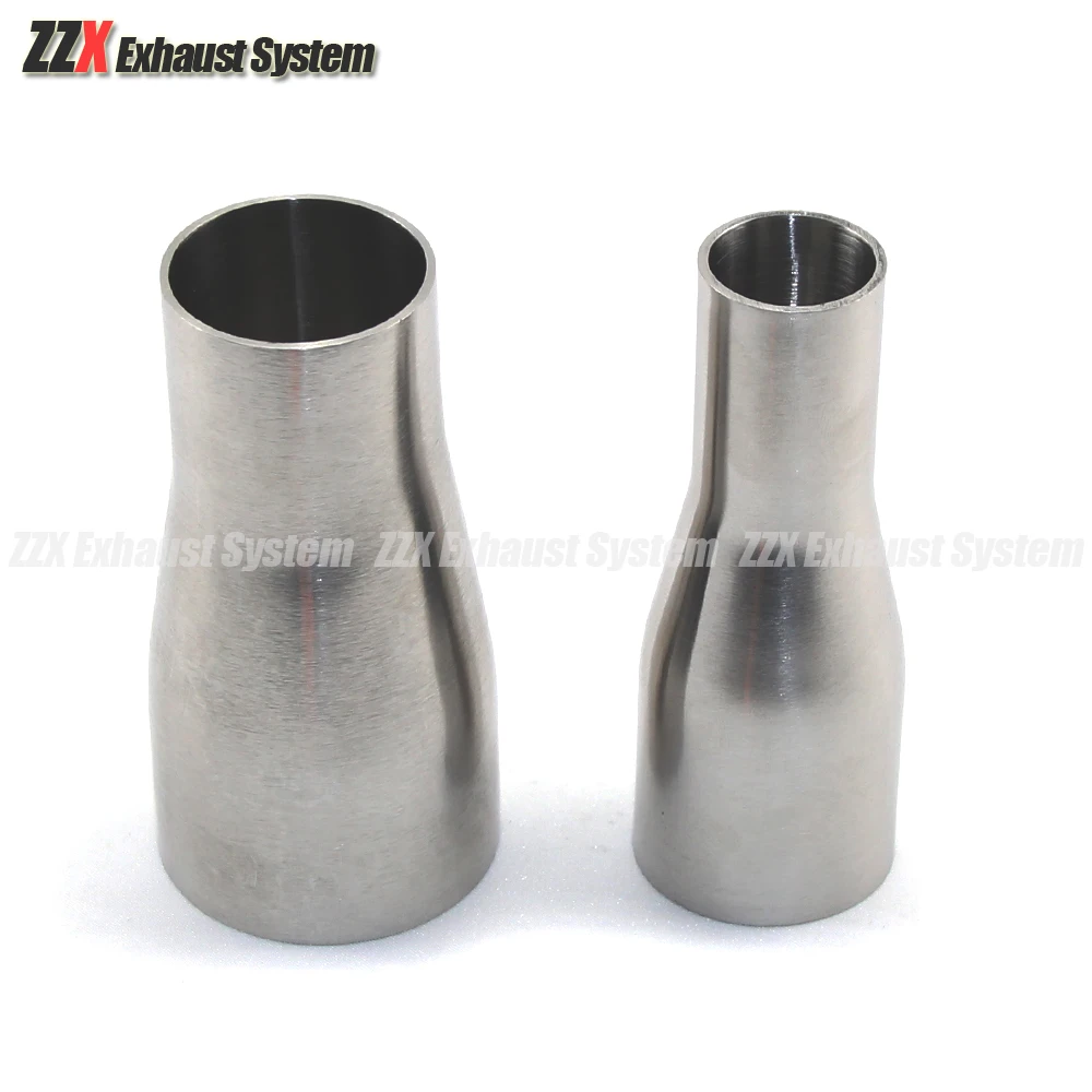 304 stainless steel 51-19mm outer diameter welded reducer is suitable for automobile exhaust conversion tail-throat modification