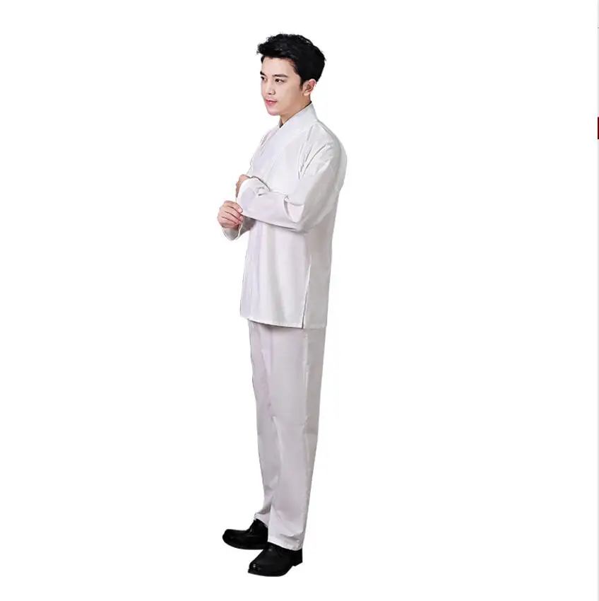 

Jacket + Pants original cotton Blends Linen Unisex hanfu Pajamas suits Tang Ming dynasties chinese Ancient daily pajamas clothes
