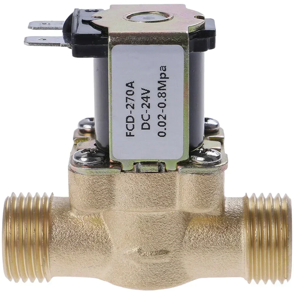 

DC12V DC24V Латунный электромагнитный клапан 4-ходовой впускной клапан для солнечного водонагревателя и сопутствующих водоснабжения компактного размера