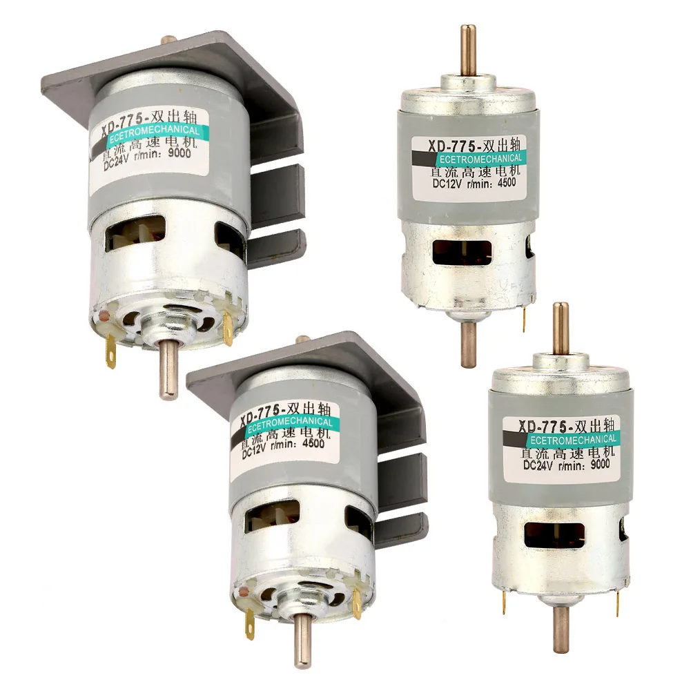 

Double Shaft Dc Motor Motor Double Shaft Motor DC24V 12V 775 Motor 50W High Power Large Double Shaft Motor Motor