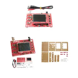 DSO138 Digital Oscilloscope DIY Spare Parts 2 4 LCD Display Clips Probe Shell Open Source Electronic Set Red 2