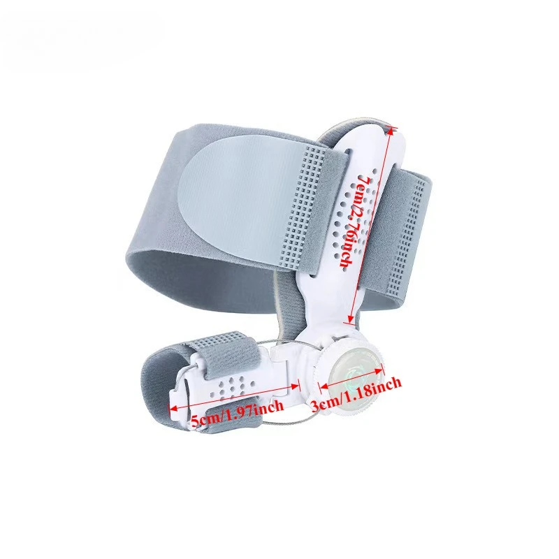 1Pc Adjustable Big Toe Splitter for Hallux Valgus | Comfortable Separator, Support, Made of Silicone and Plastic, Hand Wash Only