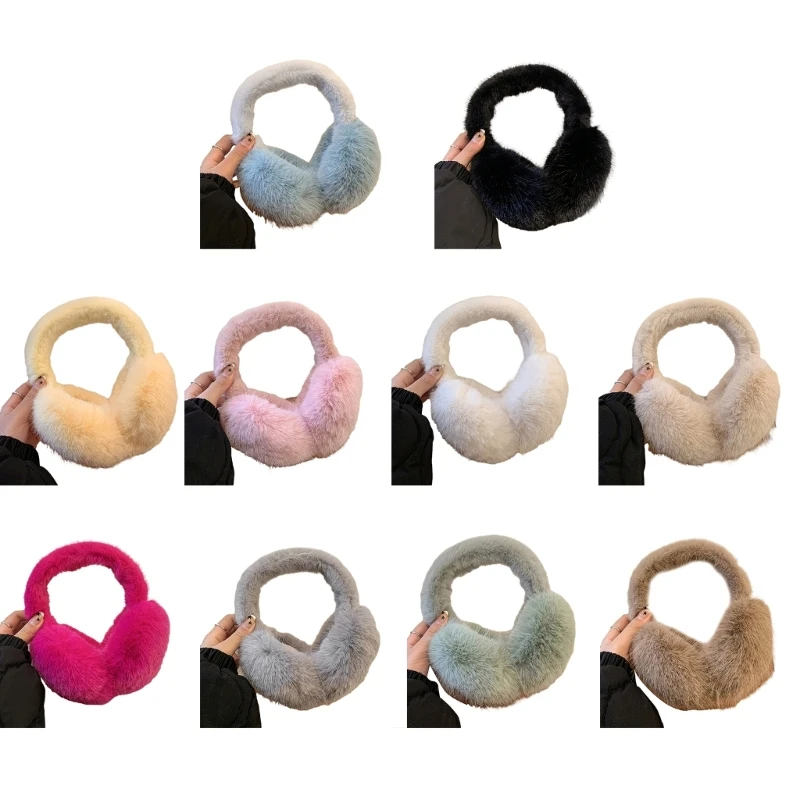 

Men Earmuffs Winter Ear Warmer Muff Cover Soft Plush Ear Muffs for Outdoor Sport