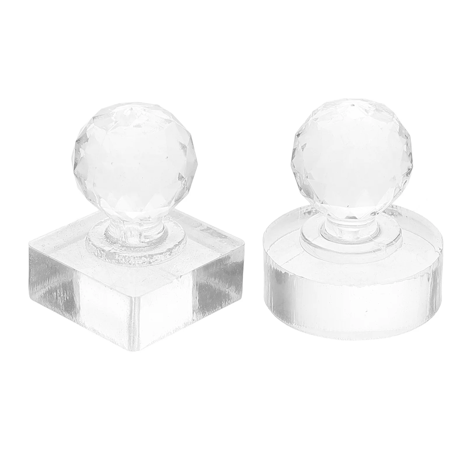 

2 Pcs Platen Tool DIY Makeup Palette Container Eyeshadow Making Kit Plastic Lipstick Depotting Magnetic