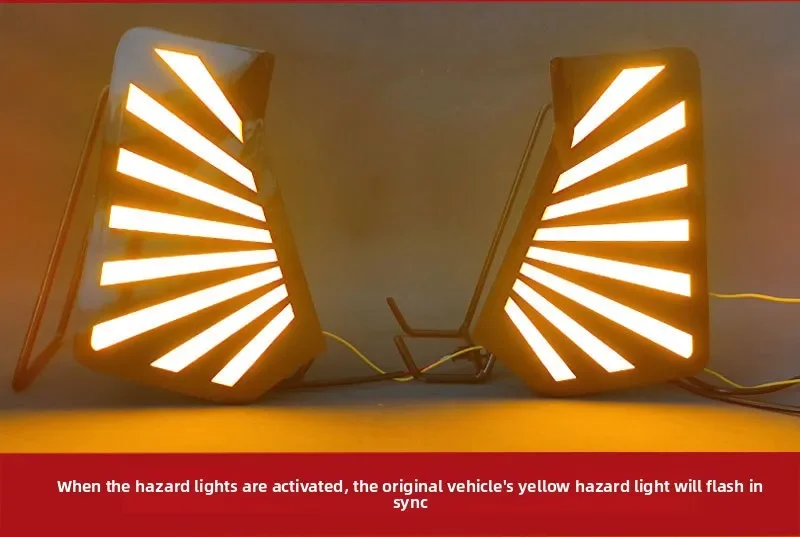 DRL For Toyota Tacoma 2024 2025 Car Led Daytime Running Light Front Fog Lamp Modification Dynamic Turn Signal Accessories detail image 12