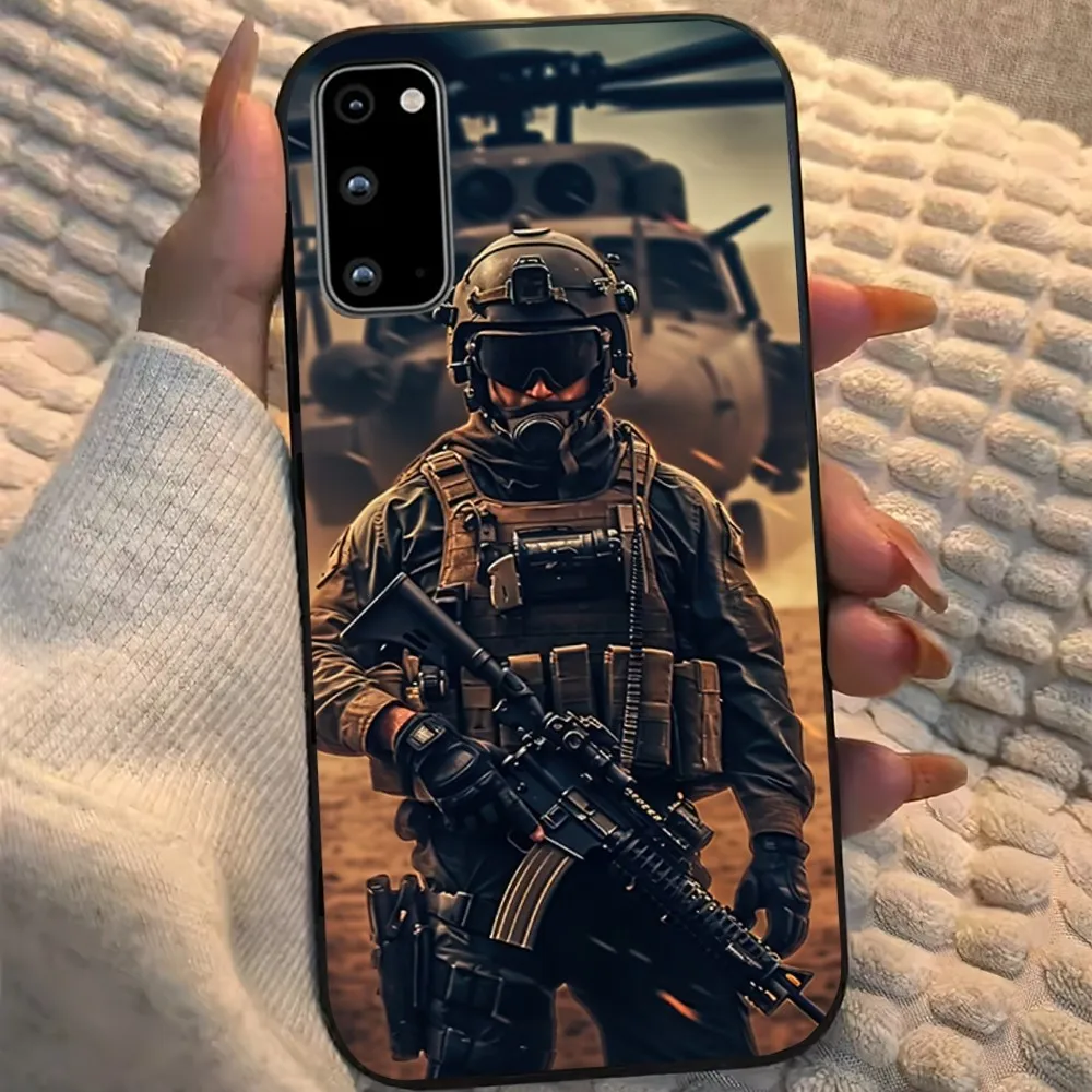 Military Army Special Forces Phone Case For Samsung Galaxy S22 S24 S23 S30 Note 20 10 Plus LITE FE ULTRA Shell