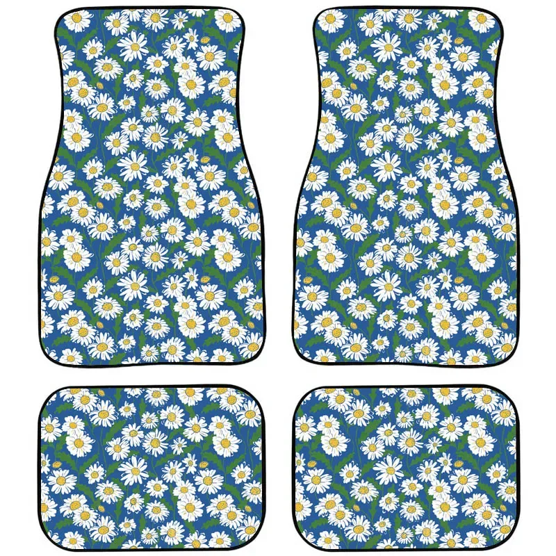 Little Daisy Design Automobile Ground Mat All-weather Protective Interior Rubber Foot Mat For Bmw E92 Volvo Audi A4 B7