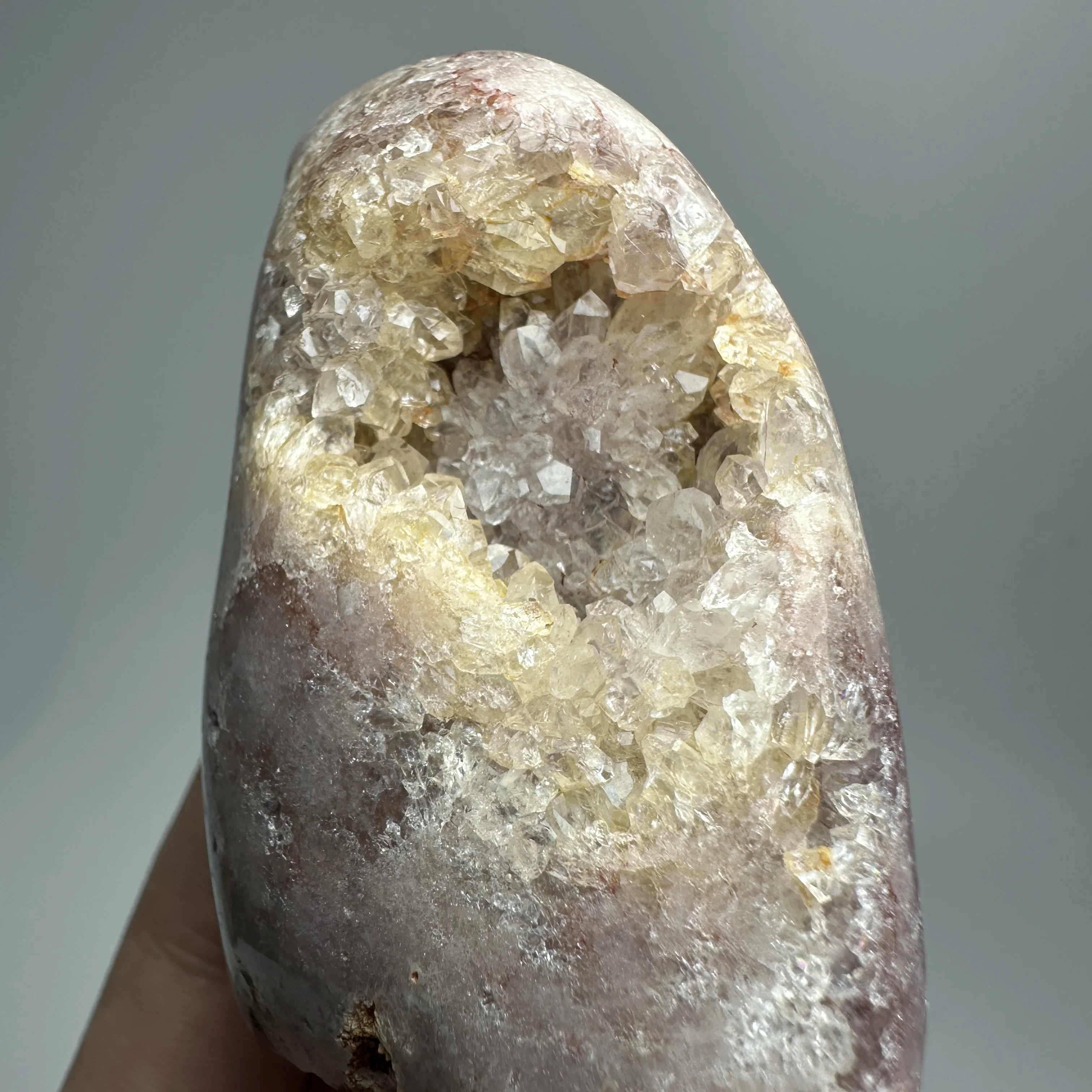 

Natural Raw Purple Pink Crystal Cluster Mineral Specimen Quartz Geode Rock Healing Stone Home Decor Gift
