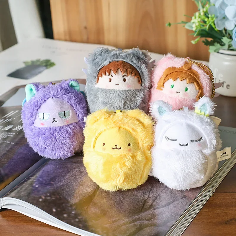 9cm Anime Sakura Kinomoto Oft Stuffed Plush Toys Hobbies Exquisite Kawaii Schoolbag Decoration Keychain Birthday Gifts for Kid