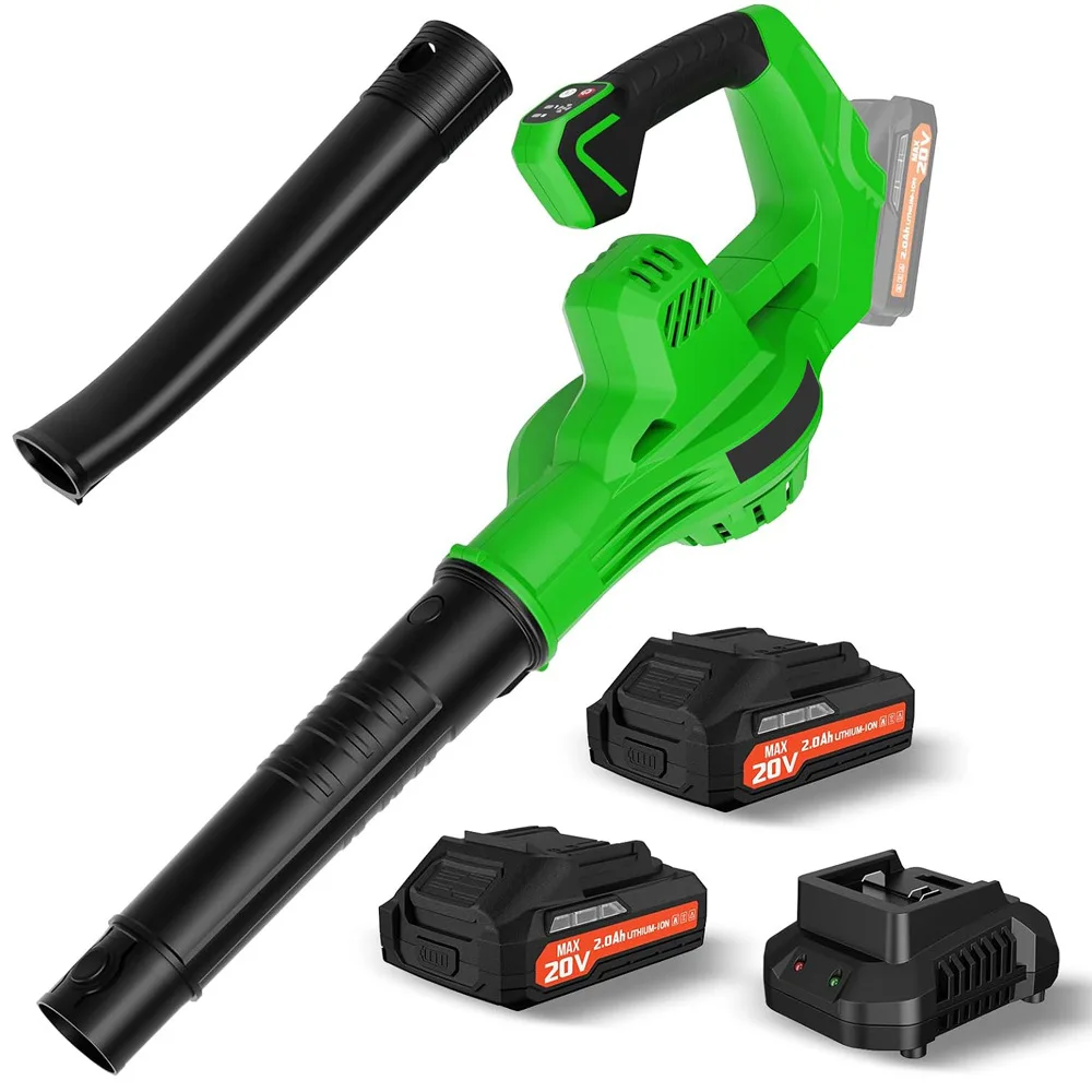 

Factory Direct Dd3321 Lightweight Hand Snow Blowing For Lawn Care Cleaner Cordless Leaf Blower With 2 Batteries And Charger