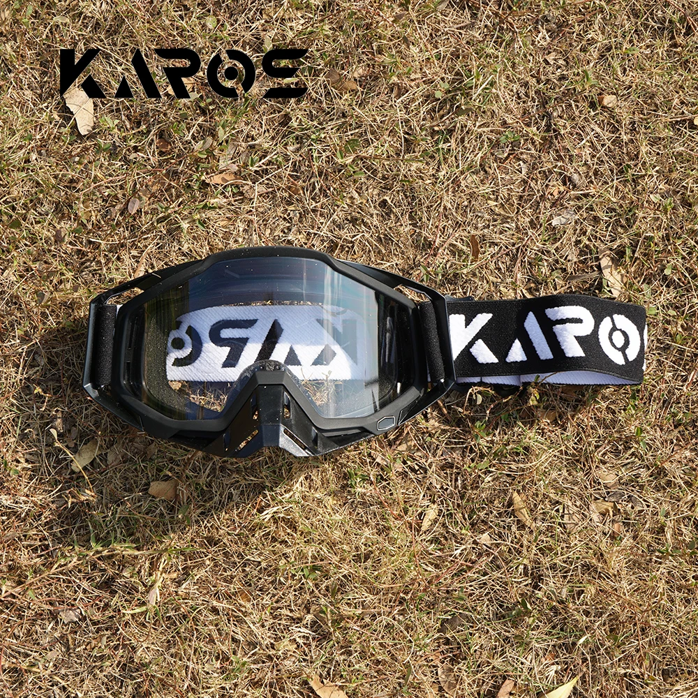 

Karos Motocross Riding Goggles MTB MX Motorcycle Racing Helmet Glasses UV400 Windproof ATV UTV Skiing Cycling Off-Road Sunglasse