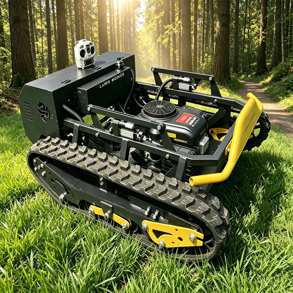 

Professional All-Terrain Remote Controlled Flail Mower Powerful Aggressive Cutting Reliable Performance RC Lawn Mower
