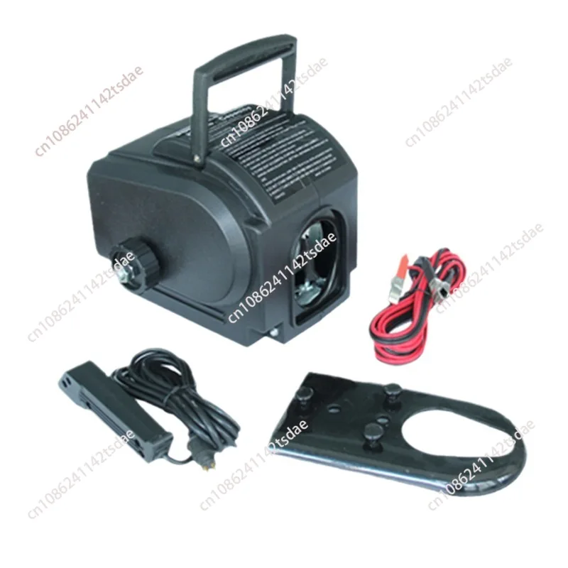 2000 Lb Portable Marine/yacht Electric Winch Tractor Small Winch Motor Boat 12v