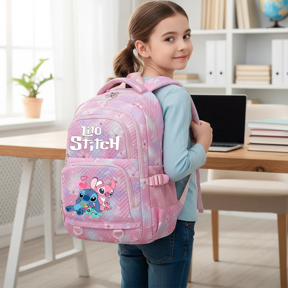Stitch-rugzak met grote capaciteit Waterdichte rugzak Vrouwelijke reistas Rugzakken Schooltas voor tienermeisjes Boekentas Mochila Gift