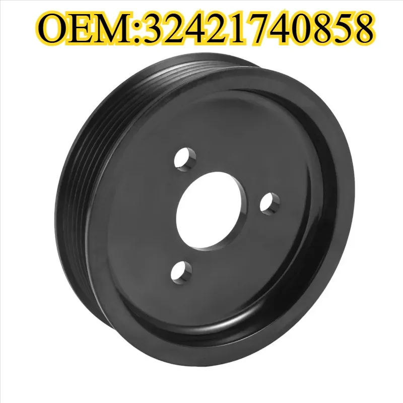 

1 шт. для BMW E36 E46 320I 323I 325I 328I 330I E39 520I 523I 525I 528I 530I E38 728IL X3 E83 Шкив рулевого управления OEM: 32421740858
