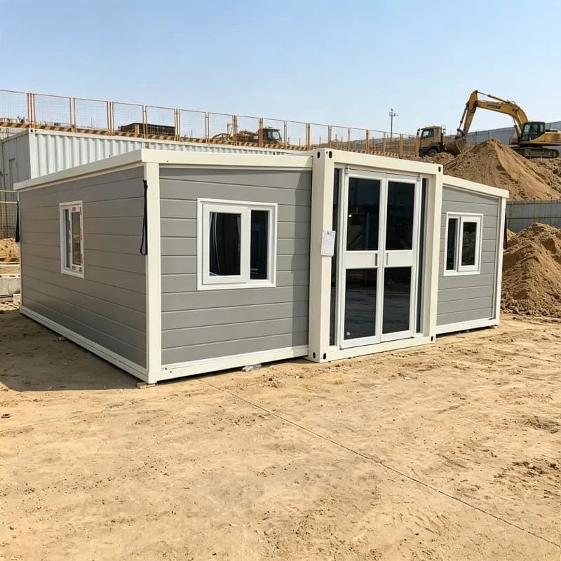 Portable Foldable Modular Container House Quick Installation Lightweight Steel Structure Customized Interior Outdoor Living