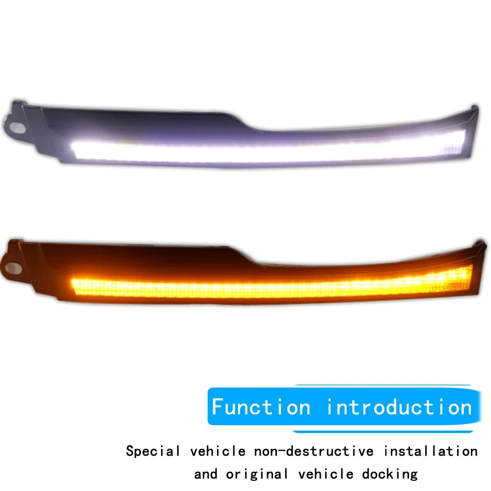 LED ضوء النهار تشغيل القيادة ، مصباح الضباب ، بدوره مصباح إشارة ، يصلح لتويوتا 4 عداء ، 4 عداء ، 2006 -2009